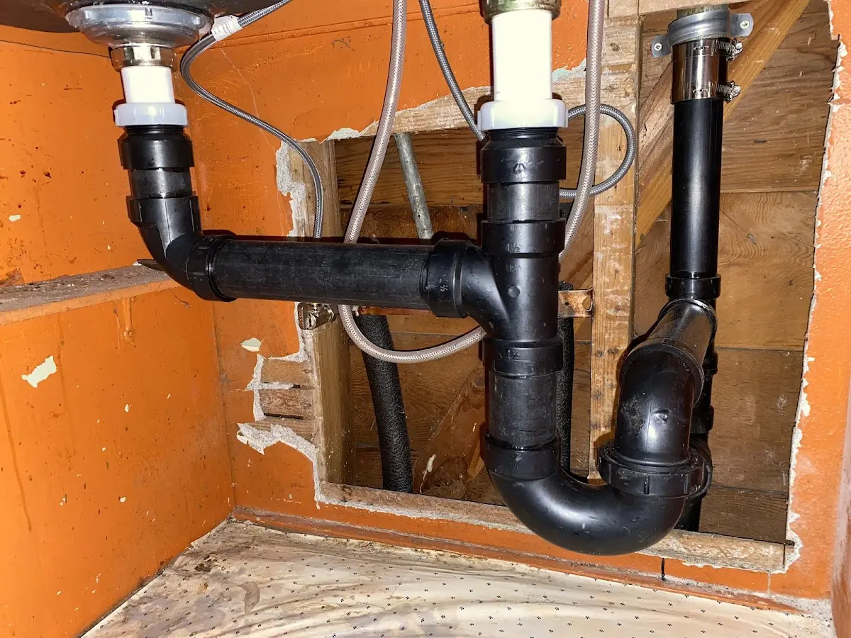 Professional Plumbing Inspection equipment and tools on the job in Northfield